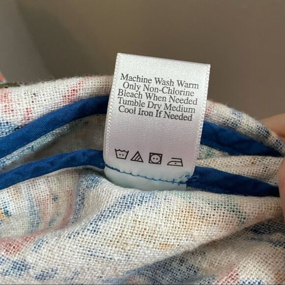 Coldwater Creek 3/4 Sleeve Colorful Watercolor Design Floral Zipper Jacket Large - Picture 8 of 13